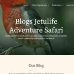 image got from blog page of jetulife adventure blog page to show How to write wildlife blogs